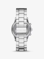 Bryant Pavé Silver-Tone Watch