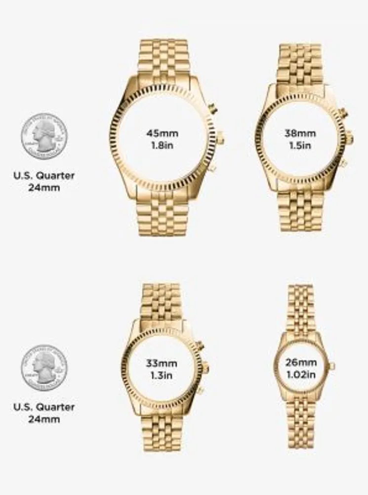 Bryant Pavé Silver-Tone Watch