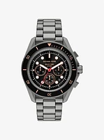 Oversized Maritime Gunmetal Watch