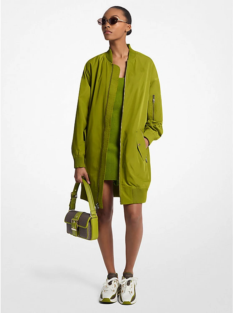 Oversized Bomber Jacket