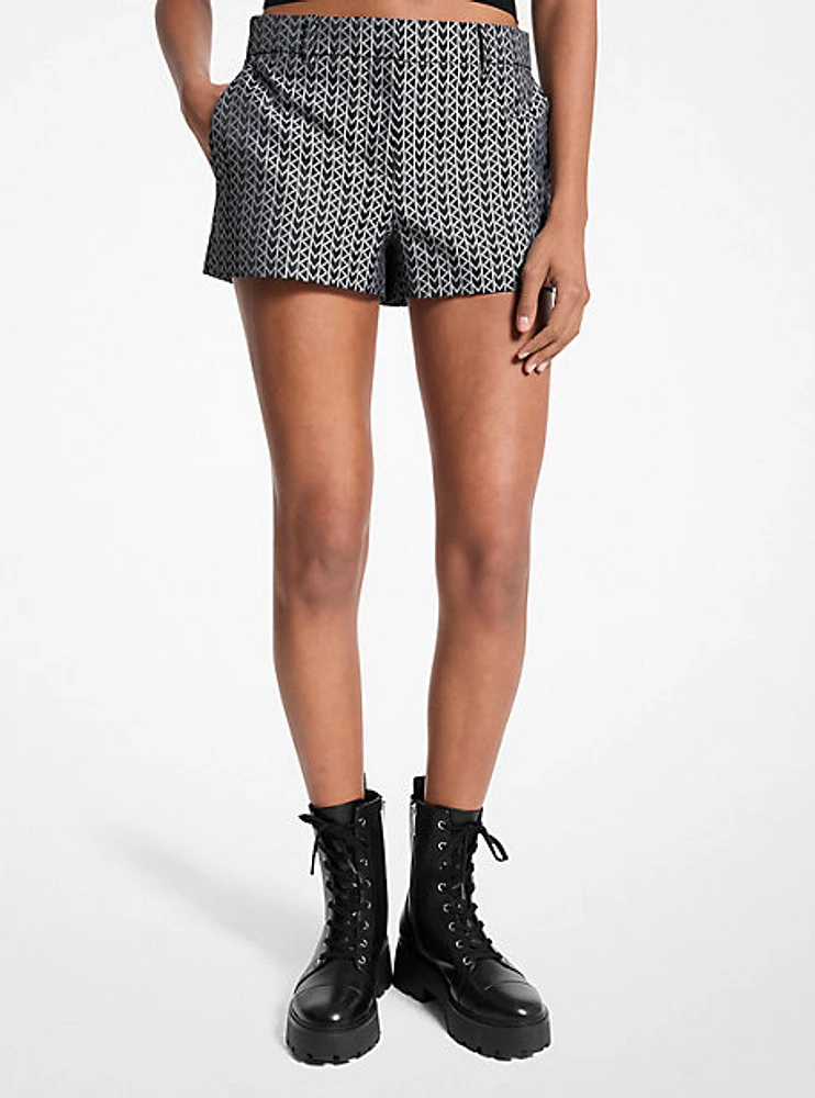 MK2000 Logo Jacquard Shorts