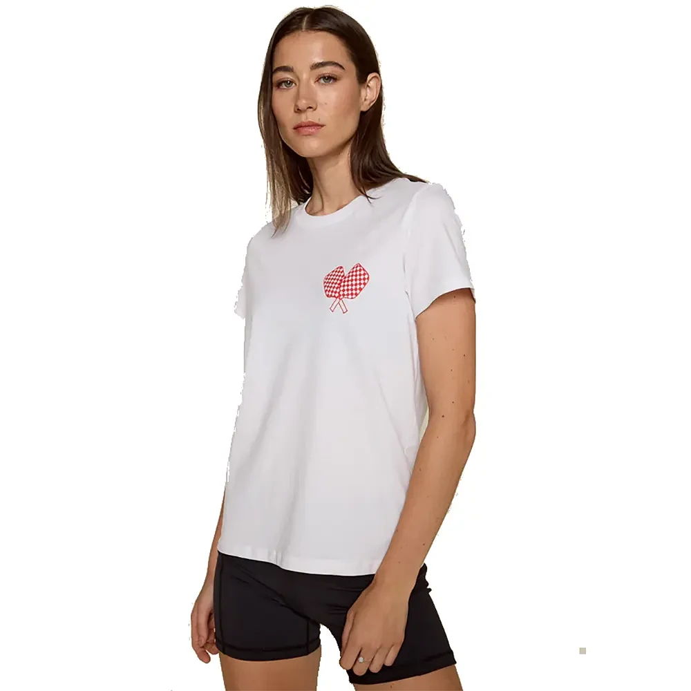 psundays Women's Pickleball Social Short Sleeve Tee