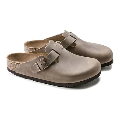 Birkenstock Boston Clog - Oiled Leather Tobacco 960811