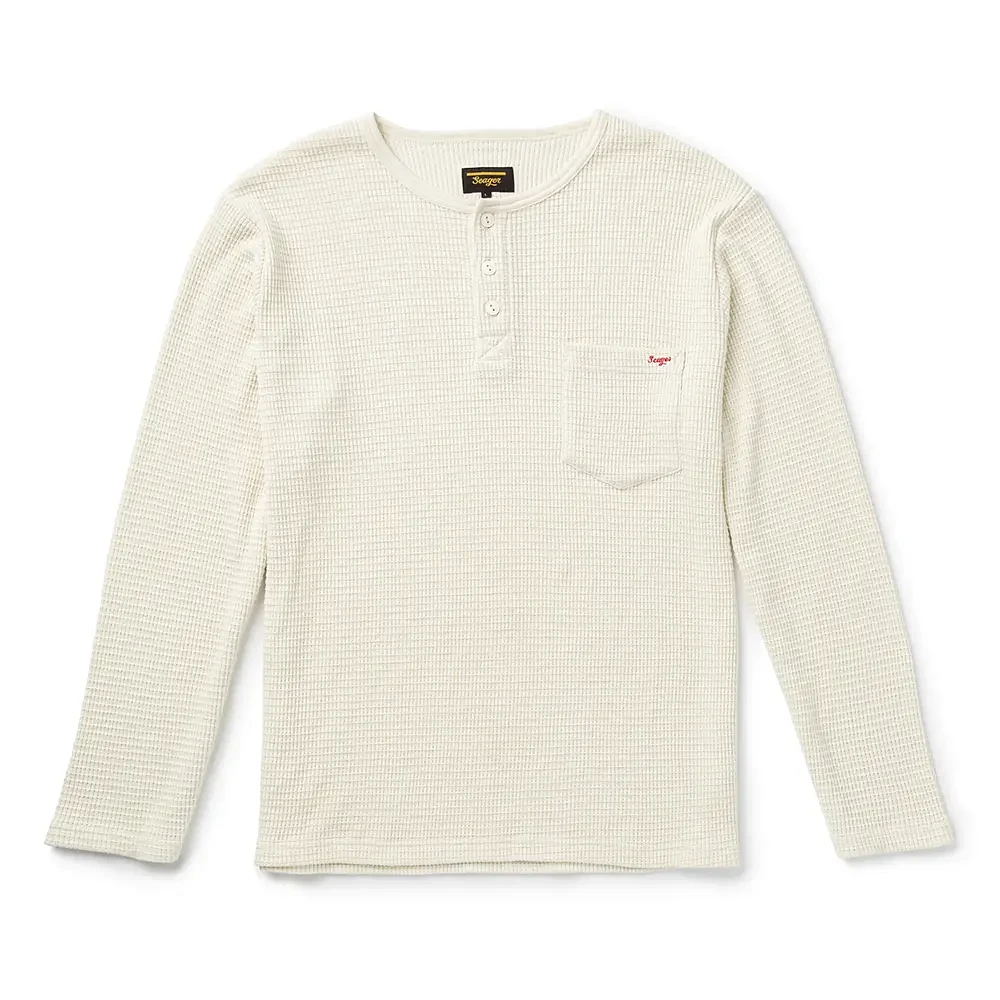 Seager Men's Sawpit Henley Long-Sleeve Thermal