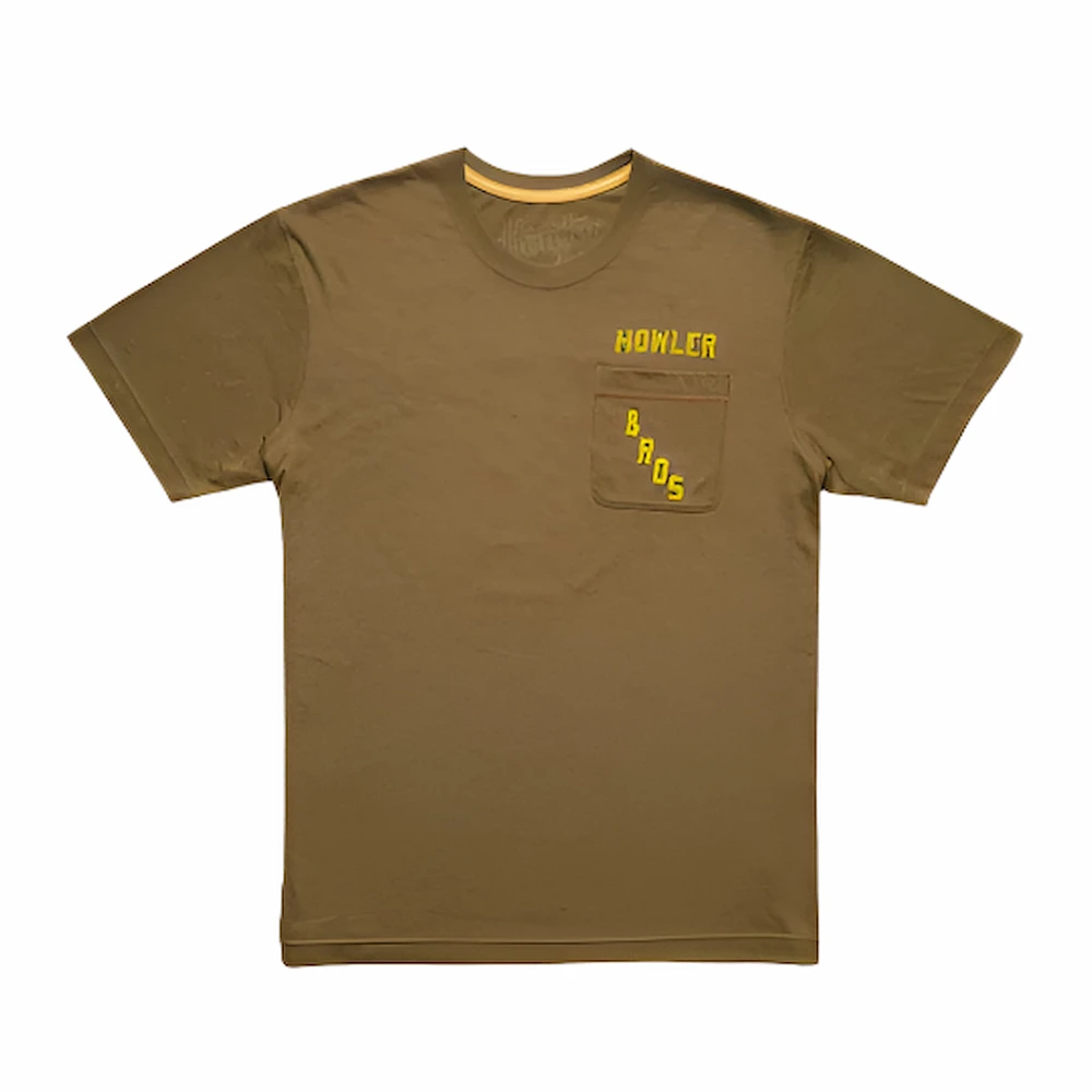 Holwer Brothers Men's Pocket T-Shirt Short Sleeve