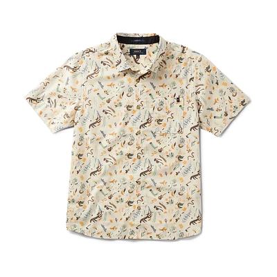 Roark Men's Journey Woven Short Sleeve Shirt