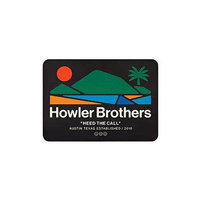 Howler Brothers Stickers