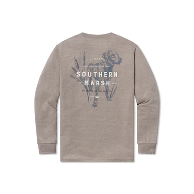 Men's Seawash Long Sleeve Tee - Dog