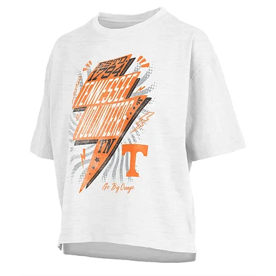 Pressbox Women's Tennessee Volunteers Rock & Roll Crop Top