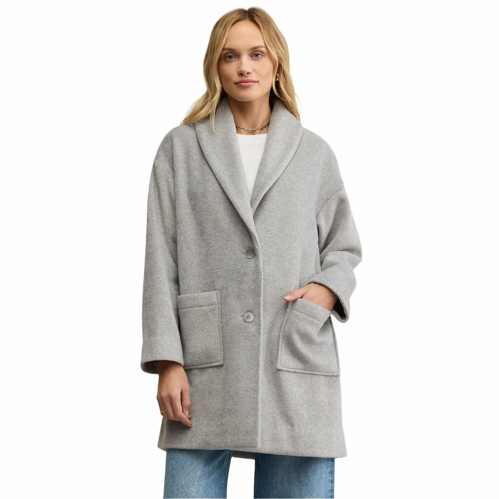 Z Supply Women's Lennon Heathered Coat
