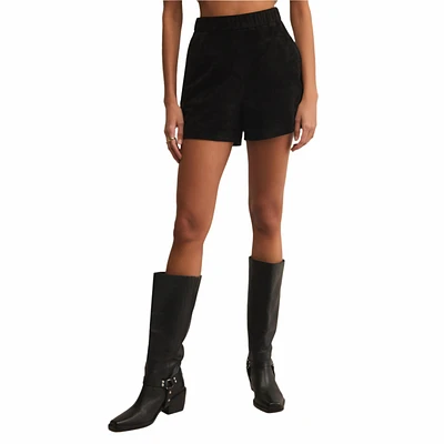 Z Supply Women's Tia Suede Shorts