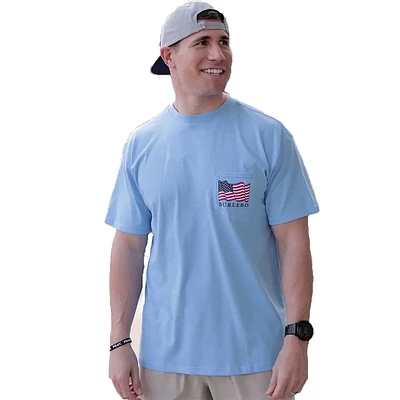 Burlebo Men's America Knows Short Sleeve T-Shirt