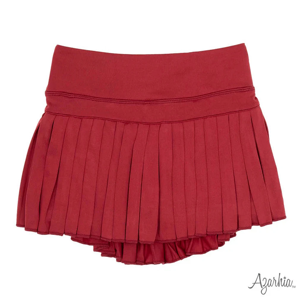 Azarhia Girl's Mini Pleated Skort