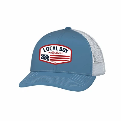 Local Boy Outfitters Youth Flag Badge Trucker Hat