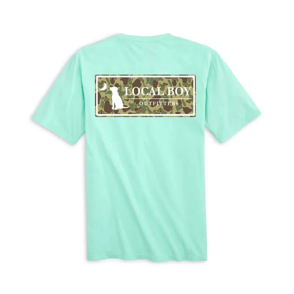Local Boy Outfitters Youth Old School Plate Short Sleeve T-Shirt