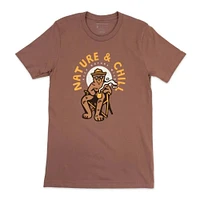 Keep Nature Wild Men's and Chill Short Sleeve T-Shirt
