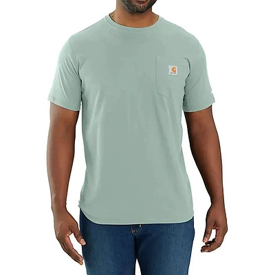 Men's Force Relaxed Fit Midweight Short Sleeve Pocket T-Shirt