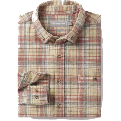 Men's Zion Washed Long Sleeve Flannel