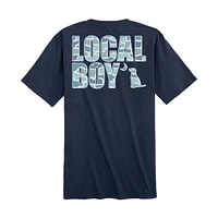 Local Boy Outfitters Men's Raised Camo Short-Sleeve Tee