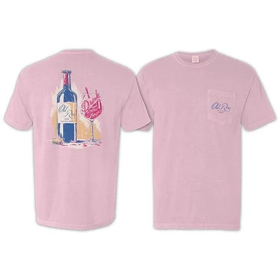 Wine Wednesday Short Sleeve Pocket Tee