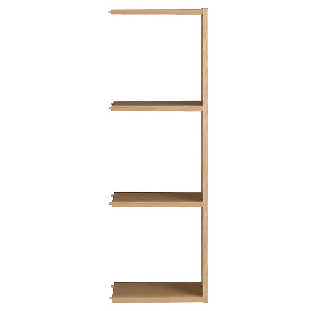 Additional Stacking Shelf - Oak - 3 Tiers
