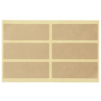 Index Labels for Polypropylene Storage