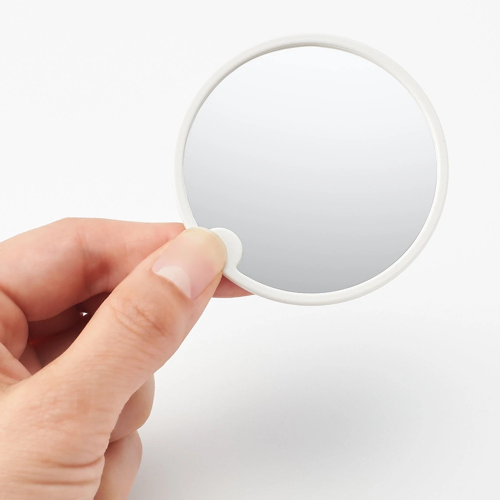 Styrene Round Compact Mirror
