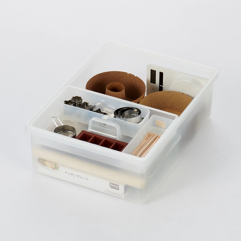 Polypropylene Storage Box Wide Medium