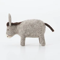 Wool Felt Animal - Donkey