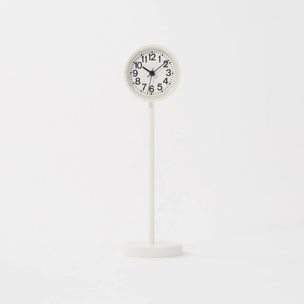 Mini Park Clock - White