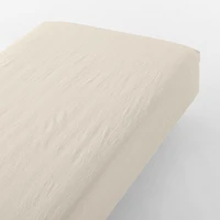 Washed Cotton Fitted Sheet