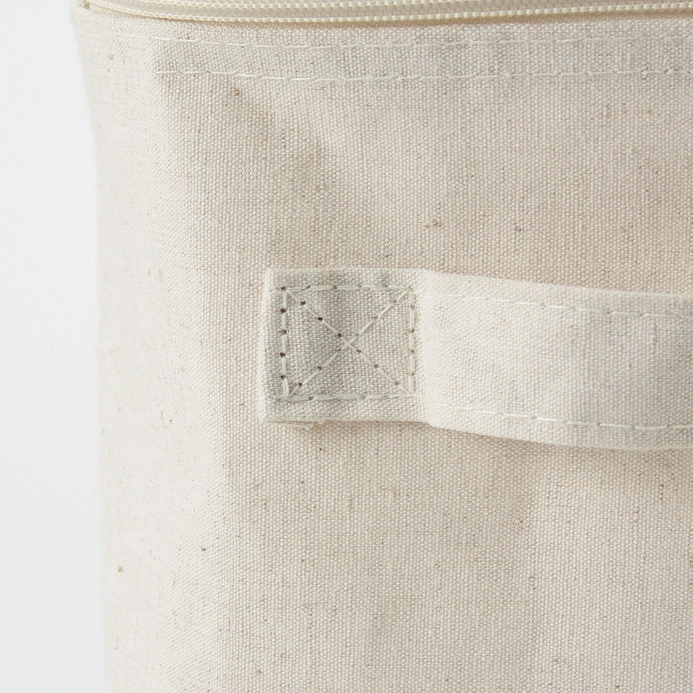 Polyester Linen Soft Box - Rectangle With Lid Medium Half