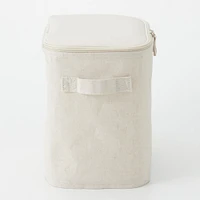 Polyester Linen Soft Box - Rectangle With Lid Medium Half
