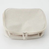 Polyester Linen Soft Box - Rectangle With Lid Medium Half