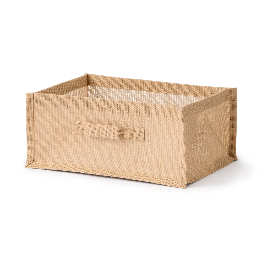 Jute Storage Bag Rectangle - Small
