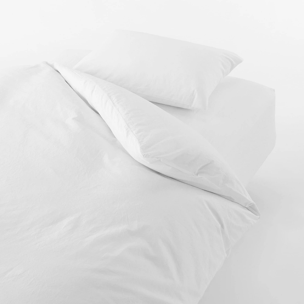 Washed Cotton Fitted Sheet