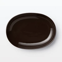 Everyday Tableware Oval Bowl - Dark Brown