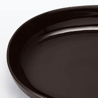 Everyday Tableware Oval Bowl - Dark Brown