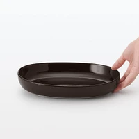Everyday Tableware Oval Bowl - Dark Brown