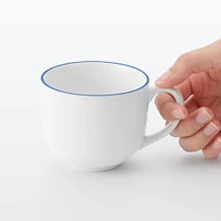 Everyday Tableware Coffee Cup - Blue Stripe
