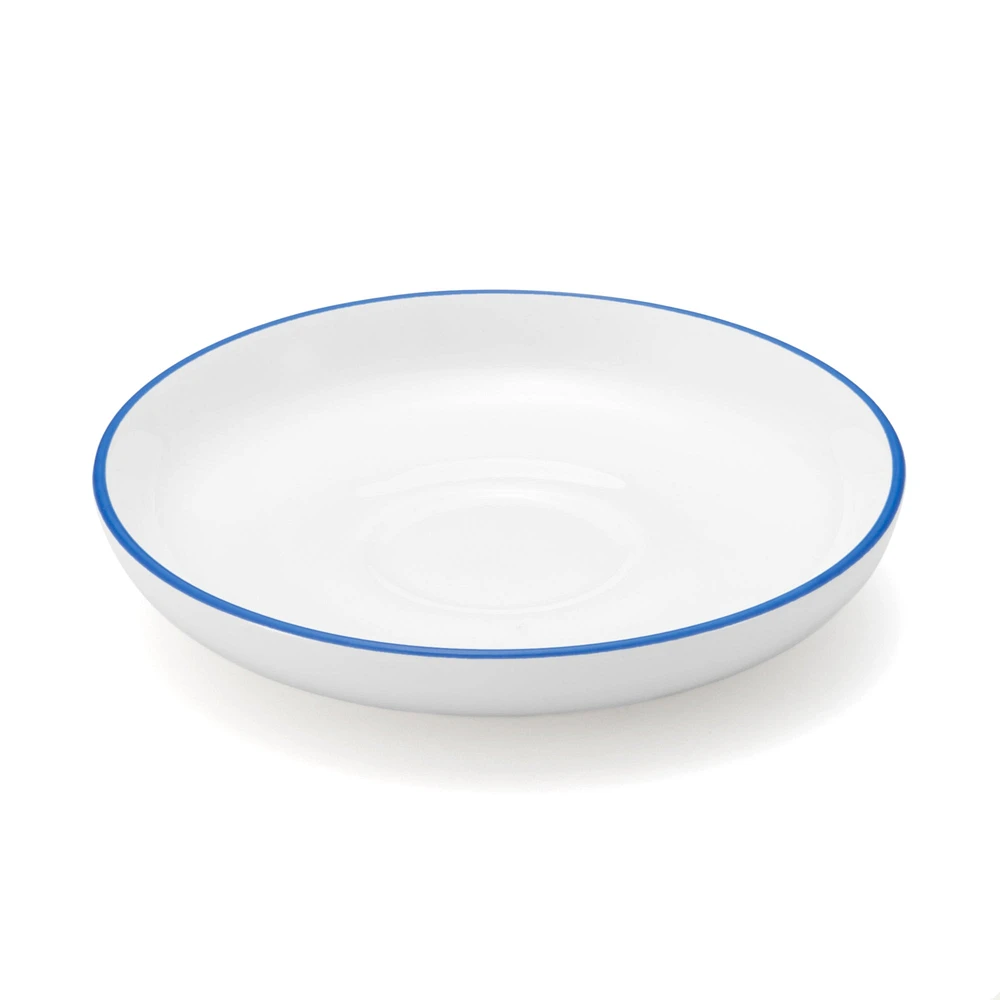 Everyday Tableware Demitasse Saucer - Blue Stripe
