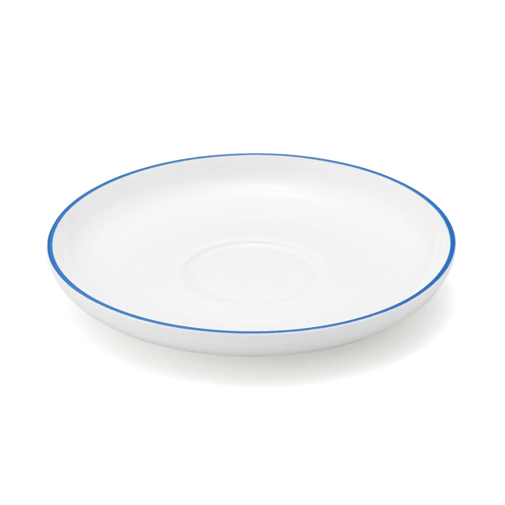 Everyday Tableware Tea Saucer - Blue Stripe