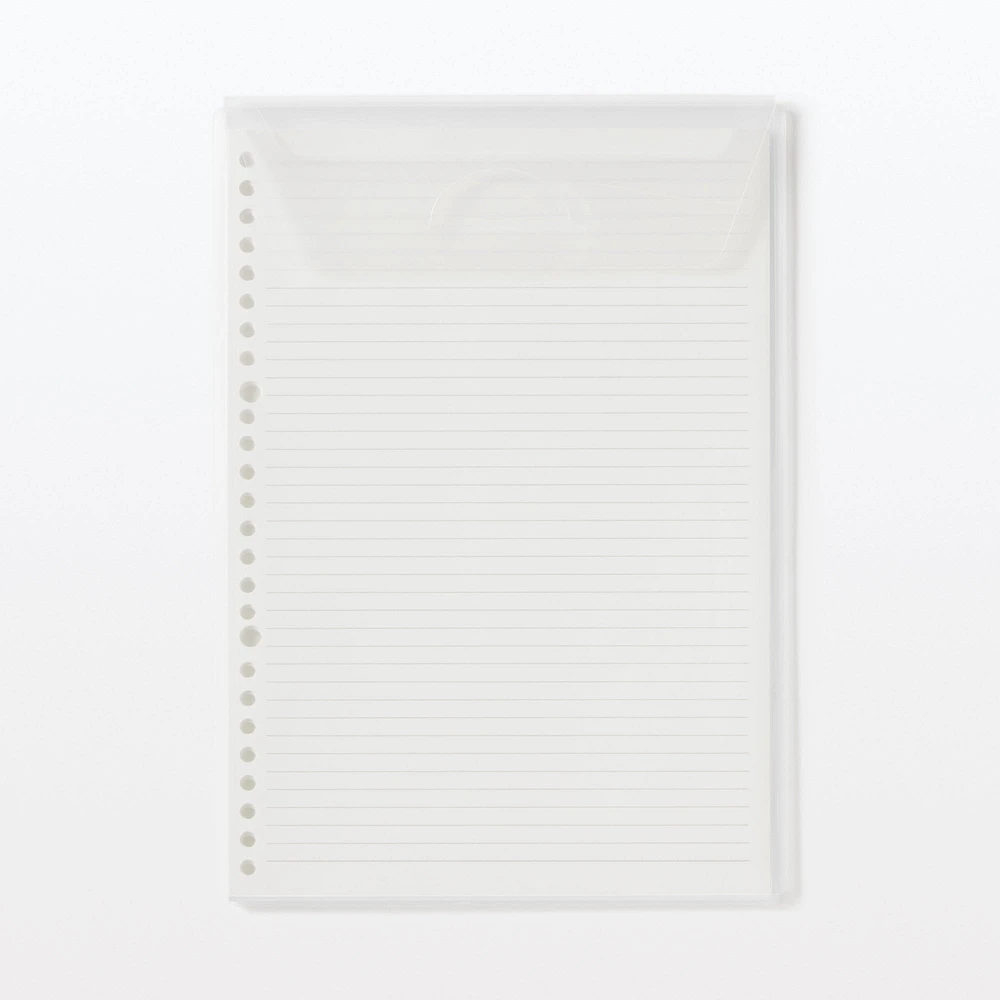 Loose-Leaf Paper 6mm Lined B5 with Carry Case