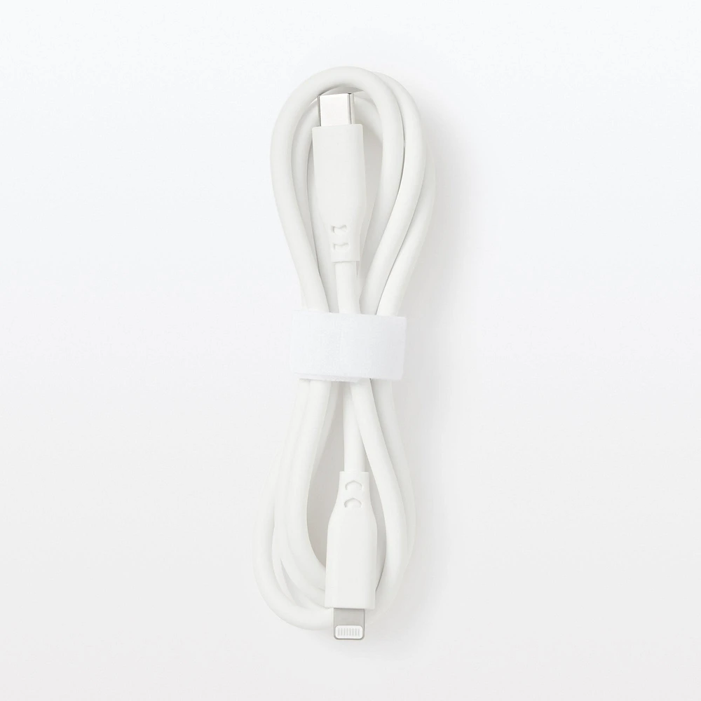 Soft and Tangle-free USB Cable - C to Lightning