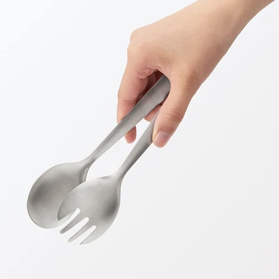 Stainless Steel Salad Tongs with Lock