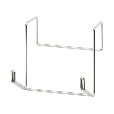 Stainless Steel Door Mounted Storage - Double Hook
