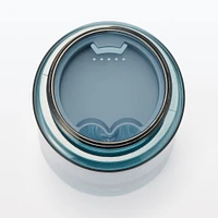 Water Bottle with Measurements 350ml - Blue