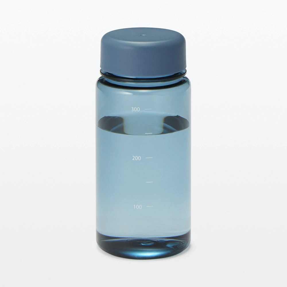 Water Bottle with Measurements 350ml - Blue