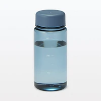 Water Bottle with Measurements 350ml - Blue