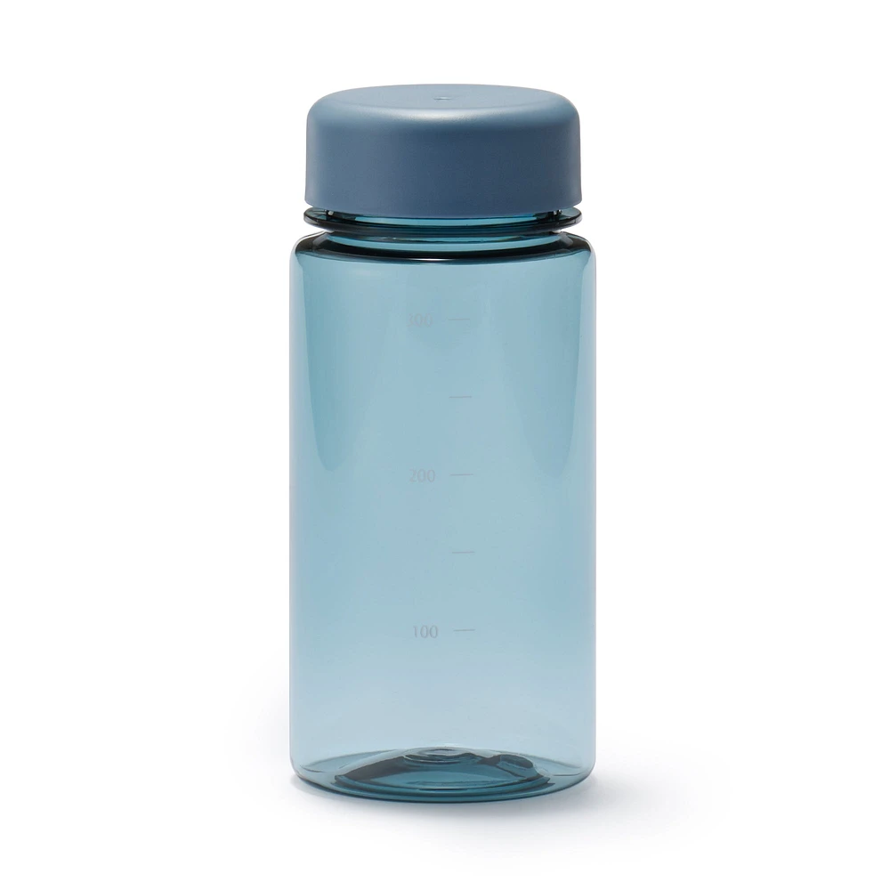 Water Bottle with Measurements 350ml - Blue